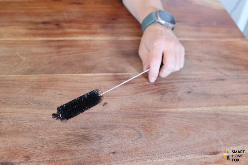 Die Reinigungsbürste des Philips Aquatrio 9000 Cordless